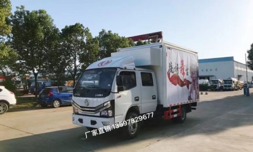 東風(fēng)藍(lán)牌雙排座舞臺(tái)車(chē)（國(guó)六）